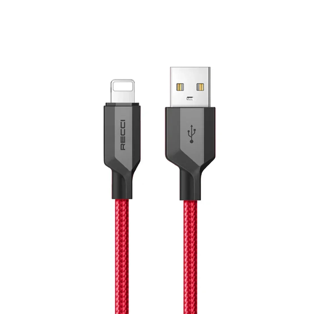 Recci Usb To Lightning Cable Charge RTC-N22L - Three