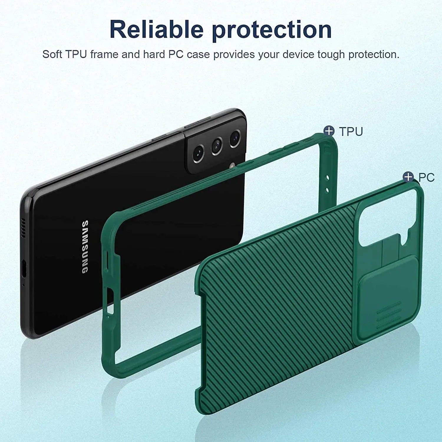 Nillkin CamShield Case Samsung S21 Plus - Three