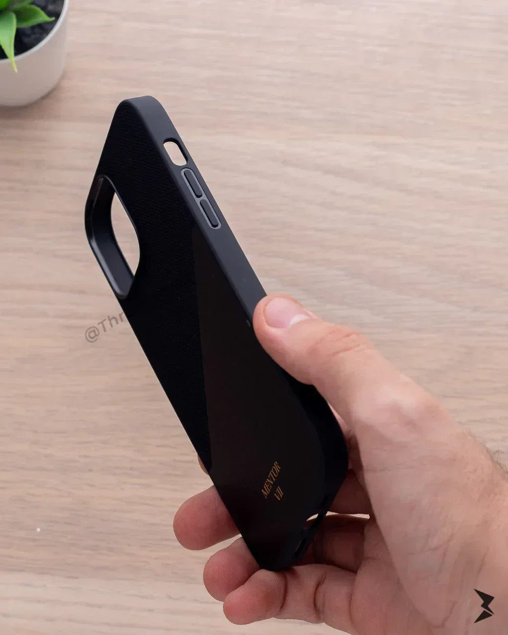 Mentor Leather Case iPhone 13 Pro Max - Three