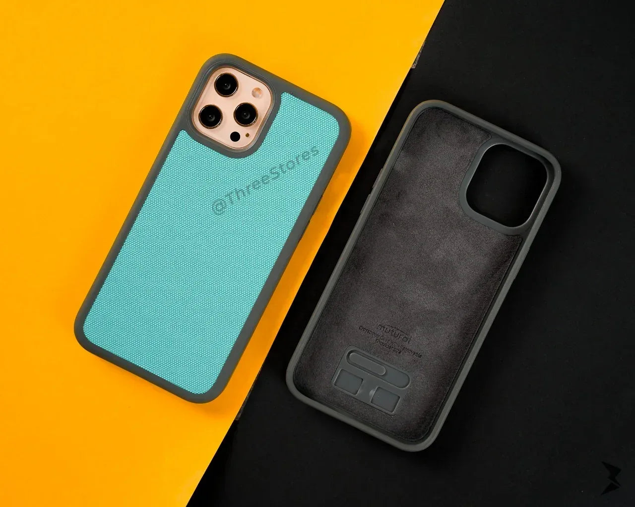 Mutural Fiber iPhone Case 12 pro Max - Three