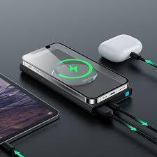 Joyroom Wireless Fast Power Bank 10000Ah JR-W010 - Three