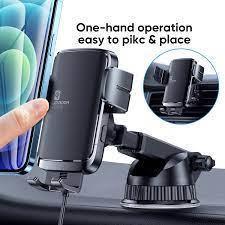 JoyRoom Electric Rotary Wireless Car Charger Holder - Three