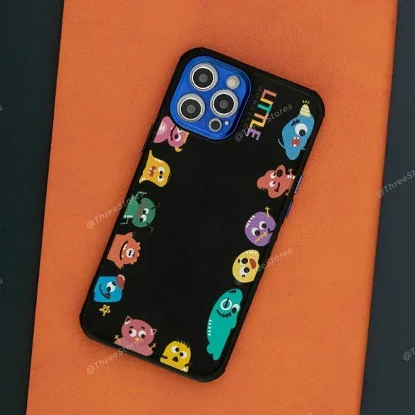 Q Series printed Camera Protection case iPhone 12 Pro Max - Three