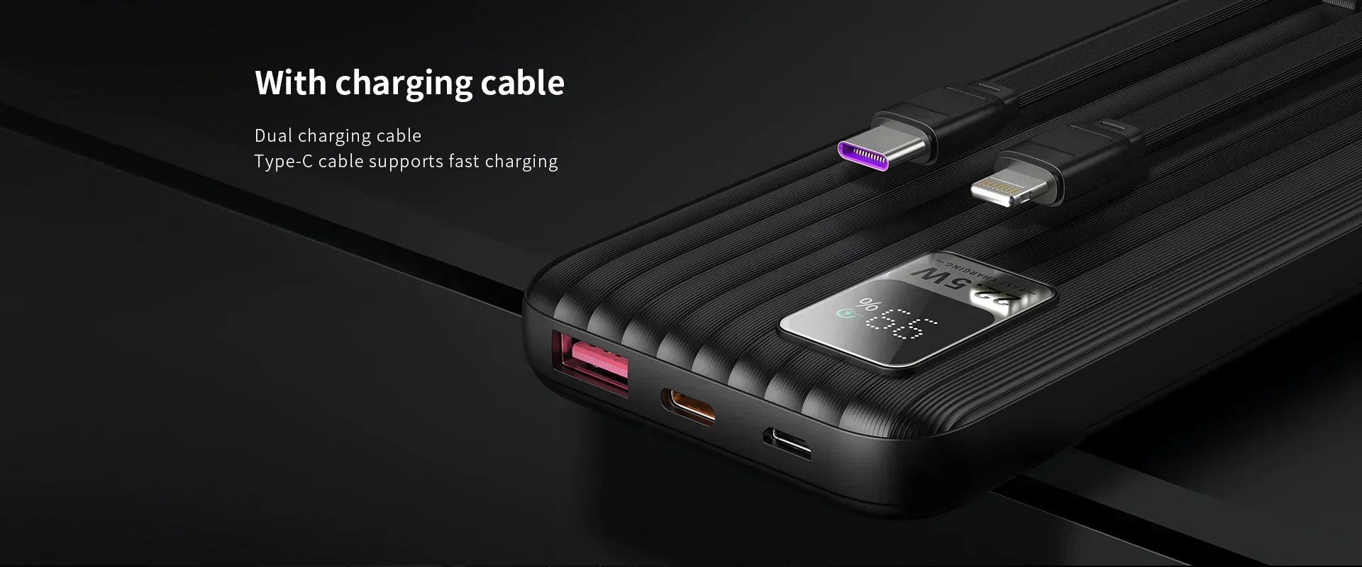 Lanex Fast Charging Power Bank 10000 N8 - Three
