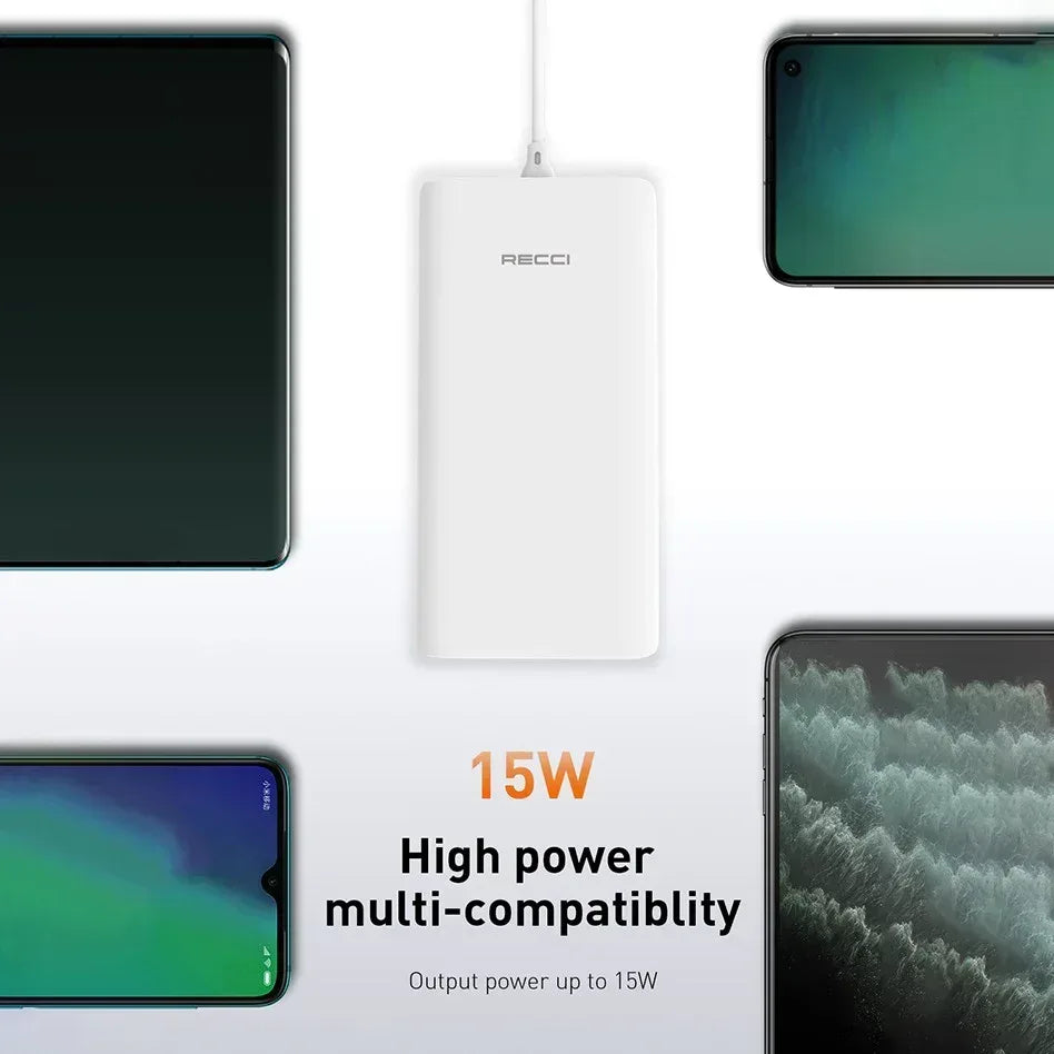 Recci Starline Wireless Charger 15w - Three