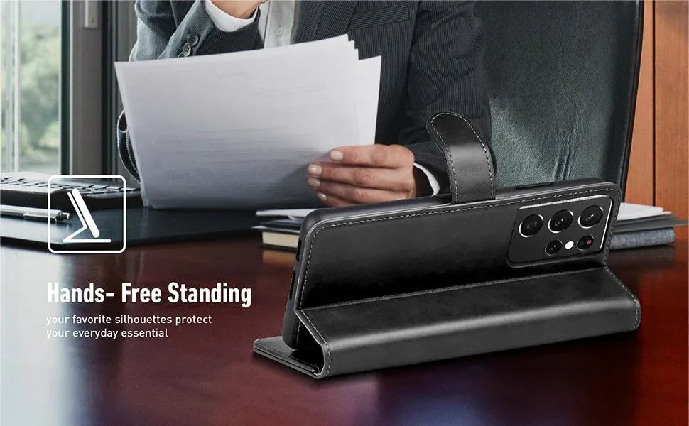 Puloka Wallet Case Samsung S21 Ultra - Three