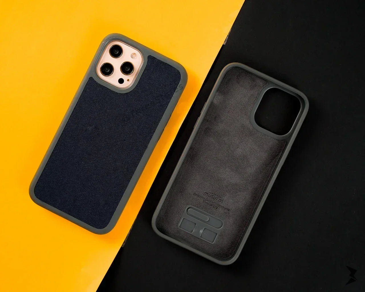Mutural Fiber iPhone Case 12 pro Max - Three