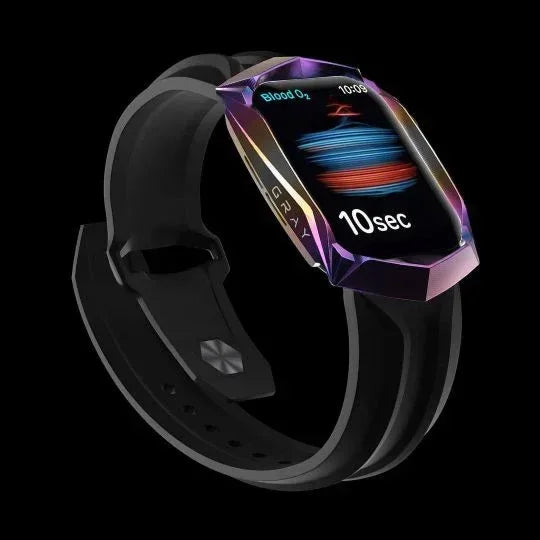 Gray Silicone Band For Apple Watch - Three