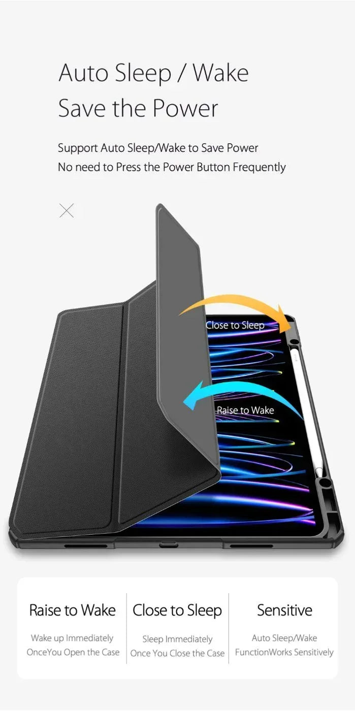 Dux Ducis Toby Series Shock Proof Case iPad Pro 12.9 (2021) - Three