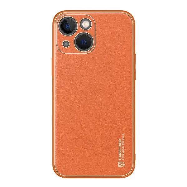 DUX DUCIS YOLO Leather Camera Protection Case iPhone 13 - Three