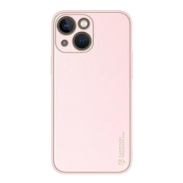 DUX DUCIS YOLO Leather Camera Protection Case iPhone 13 - Three