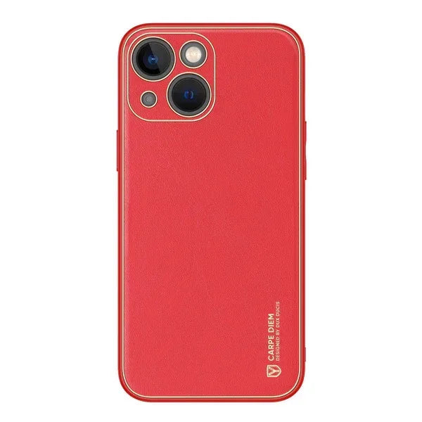 DUX DUCIS YOLO Leather Camera Protection Case iPhone 13 - Three