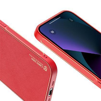 DUX DUCIS YOLO Leather Camera Protection Case iPhone 13 - Three