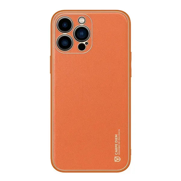 DUX DUCIS YOLO Leather Camera Protection Case iPhone 13 Pro Max - Three