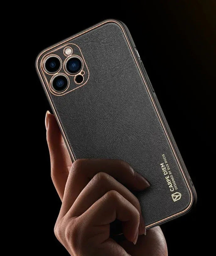 DUX DUCIS YOLO Leather Camera Protection Case iPhone 13 Pro Max - Three