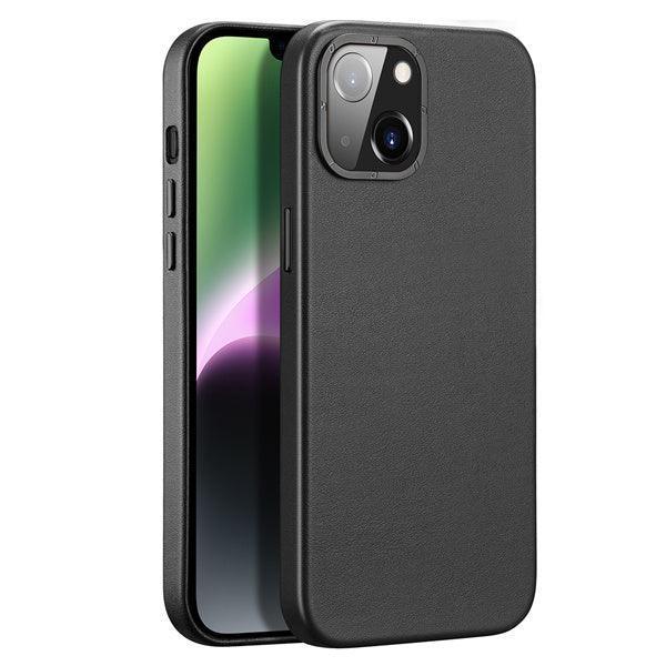 Dux Ducis Grit MagSafe Leather Case iPhone 14 Plus - Three