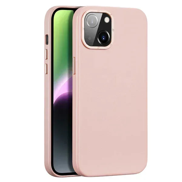 Dux Ducis Grit MagSafe Leather Case iPhone 14 Plus - Three