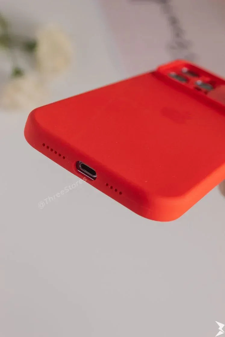 Silicone Camshield camera Protection Case iPhone 13 Pro Max - Three