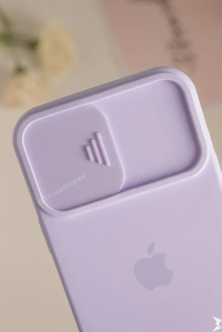 Silicone Camshield camera Protection Case iPhone 13 Pro Max - Three
