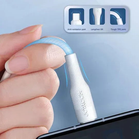 Joyroom Type-C To Type-C 60W Fast Charging Cable M3 - Three
