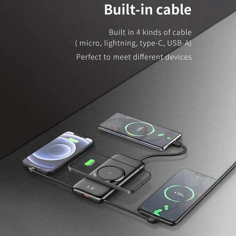 Recci Spirior Wireless Power Bank 10000mAh - Three