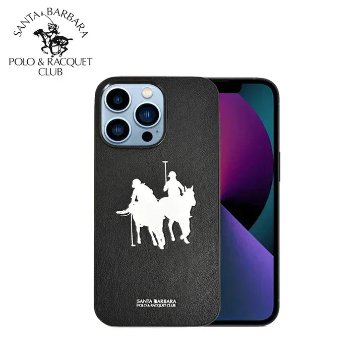 Santa Polo Umbra Leather Case iPhone 12 Pro Max - Three