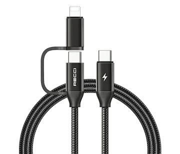 Recci Dual Port PD Data Cable - Three