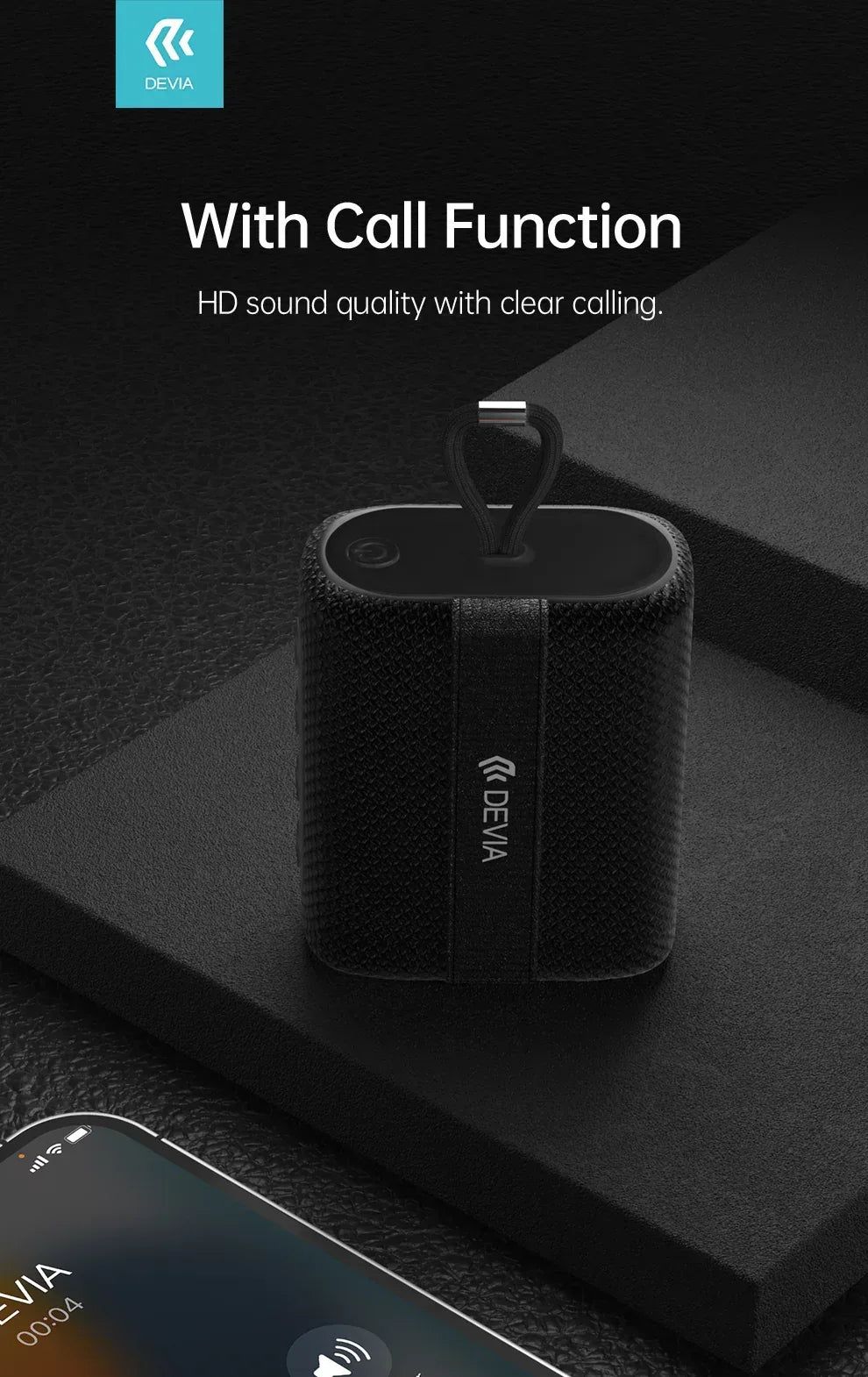 Devia Portable Wireless Speaker - Three