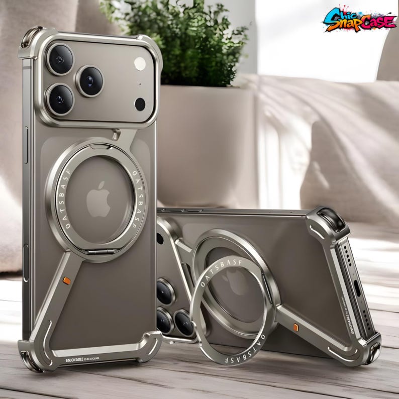 Z Shape Metal Phone Case iPhone 17 Pro Max