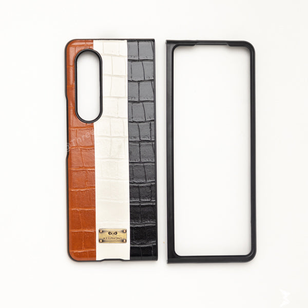 Flag Leather Case Samsung Z Fold 4