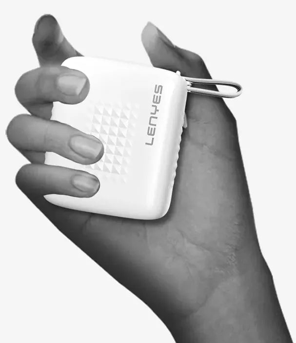 Lenyes 10000mAh 22.5W Built-In Type-C Cable Digital Display Power Bank PX169D
