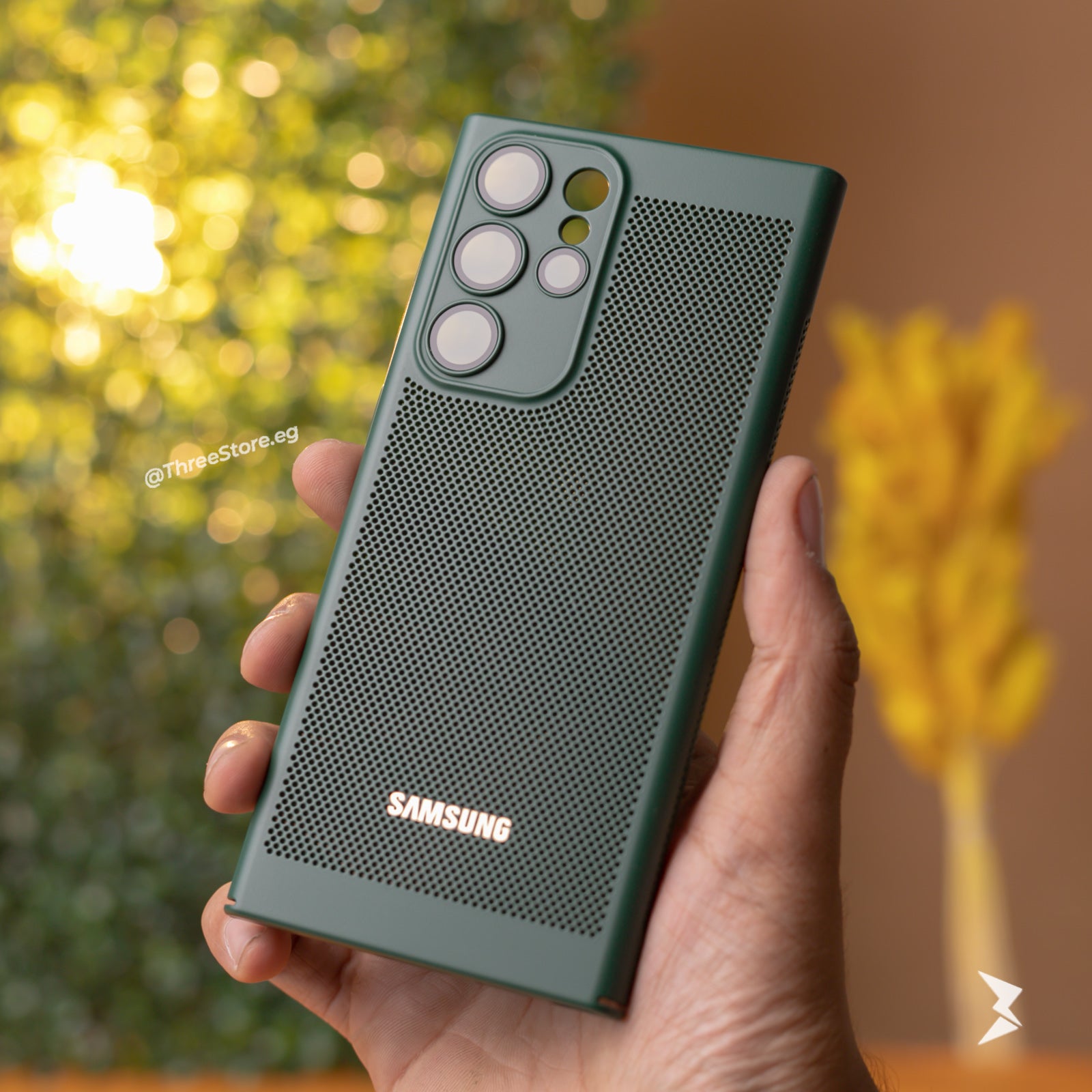 Grid Cooling Case Samsung S24 Ultra three-egypt.com