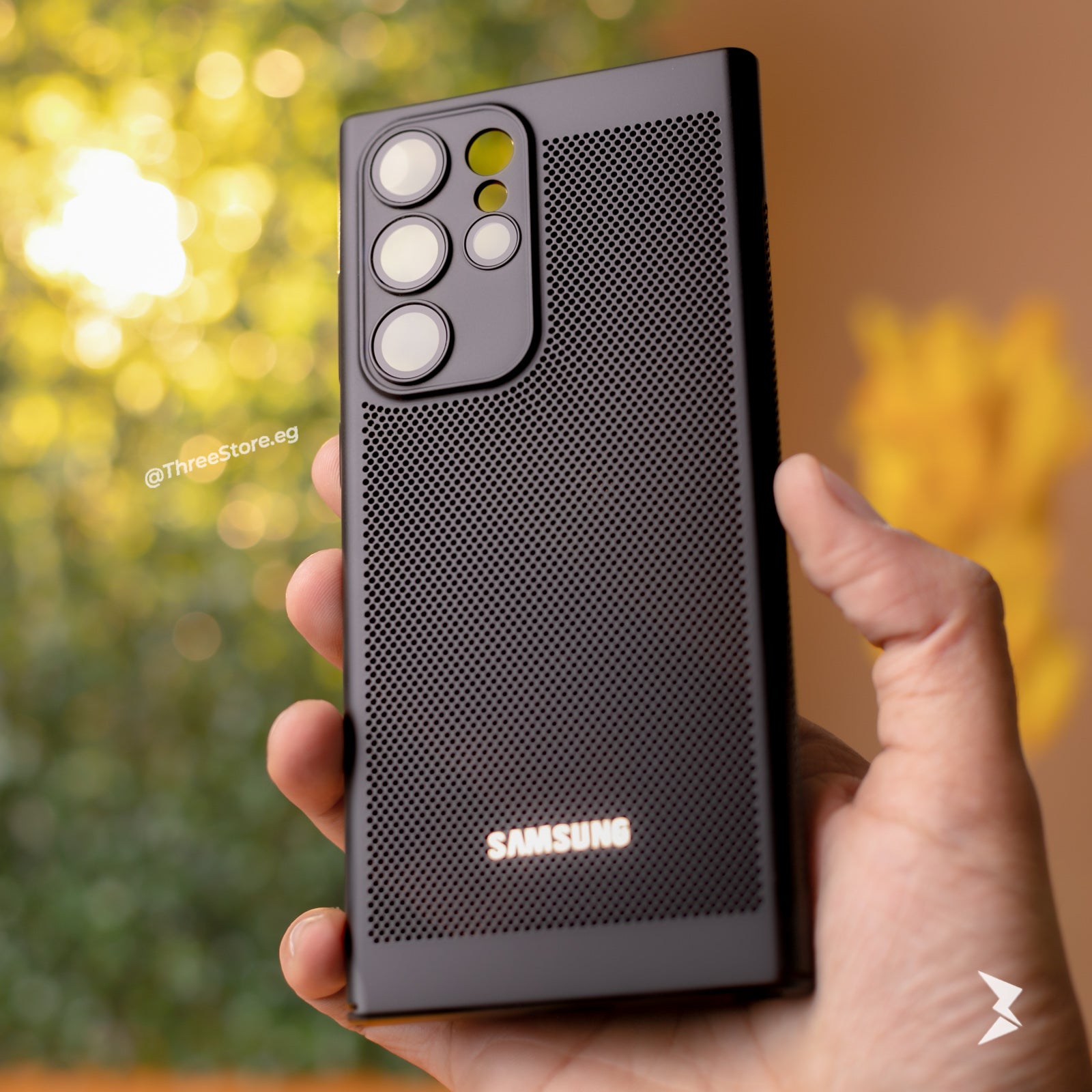 Grid Cooling Case Samsung S24 Ultra three-egypt.com