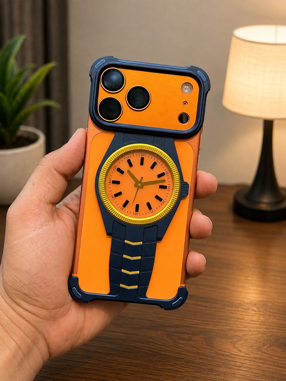 Clock Metal Magsafe Case iPhone 17 Pro Max