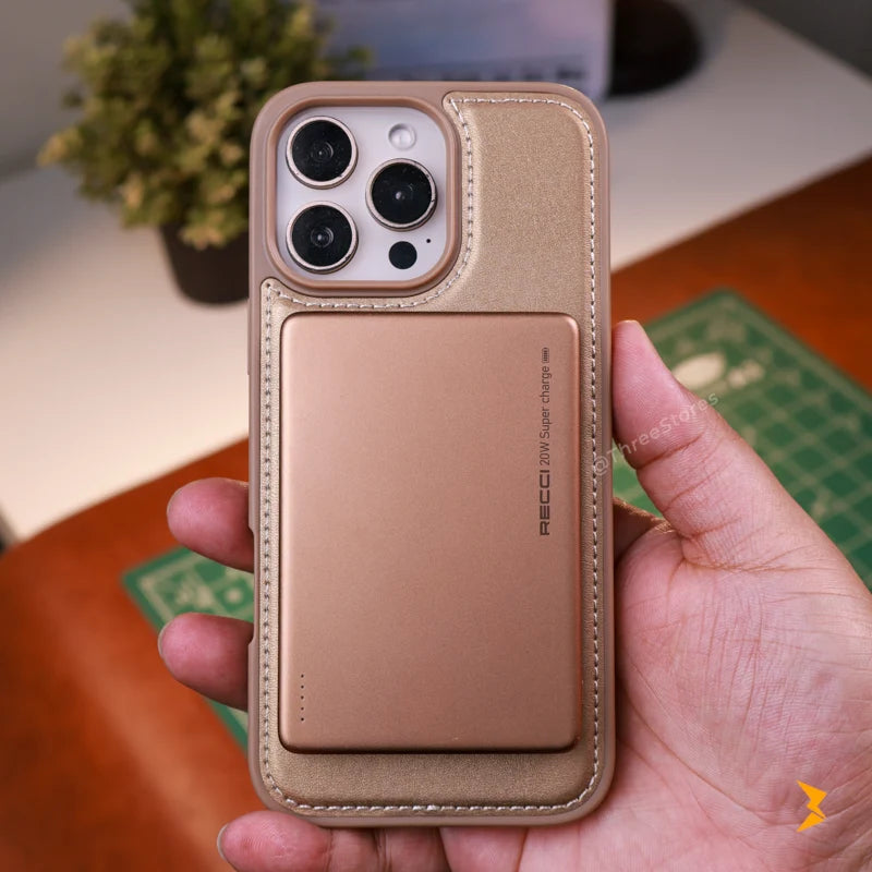 HDD Leather Dots Magsafe Case iPhone 16 Pro Max