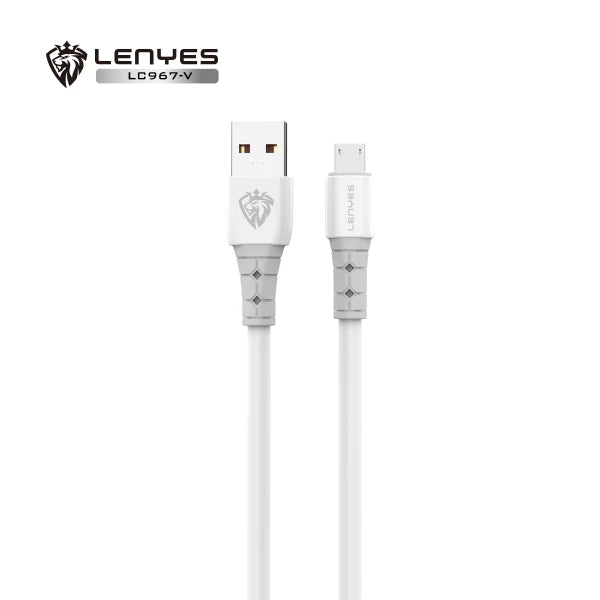 Lenyes USB-A to Micro-USB 12W Fast Charging Data Cable LC967-V