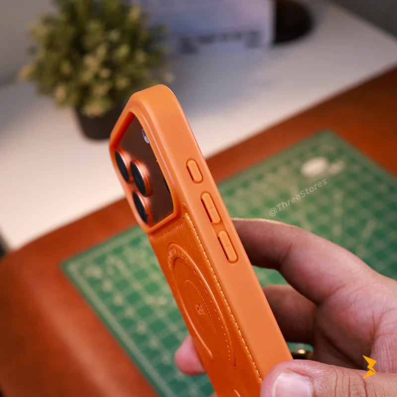HDD Leather Dots Magsafe Case iPhone 17 Pro Max