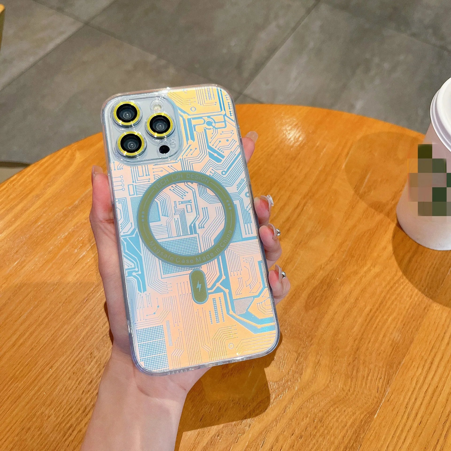 Laser Colorful Magsafe Case iPhone 14 Pro Max