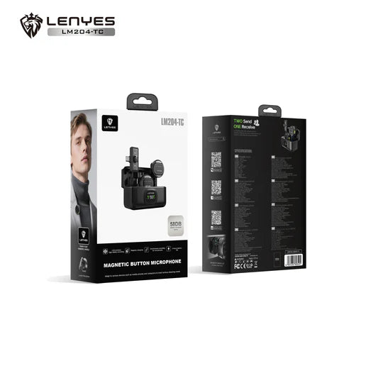 Lenyes 3.5mm AUX HiFi Bass HD Mic Wired Earphones LF110-AUX