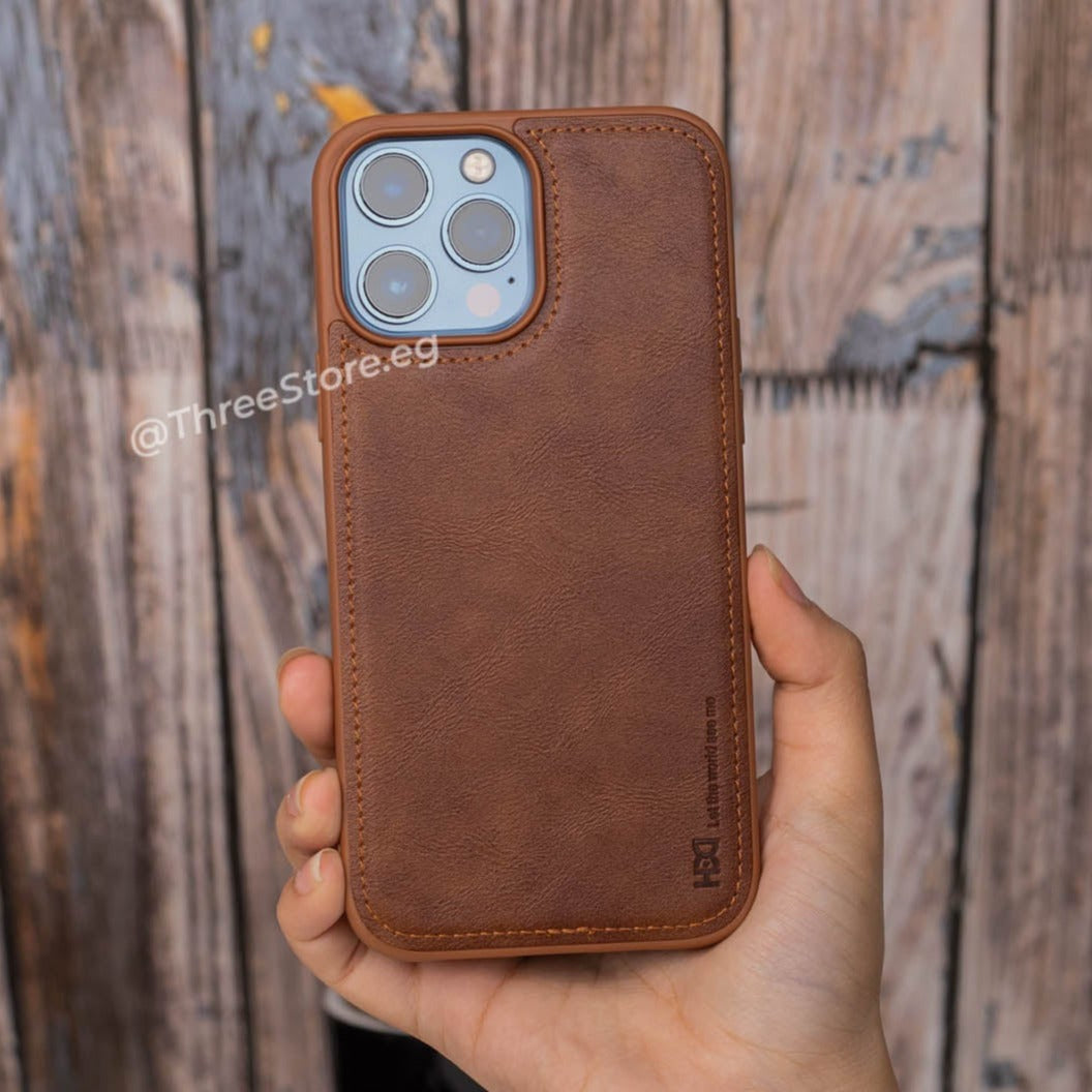 HDD Leather Case iPhone 14 Pro