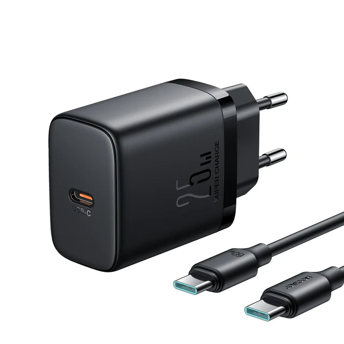 joyroom 25W Charger with Type c to Type c Cable
