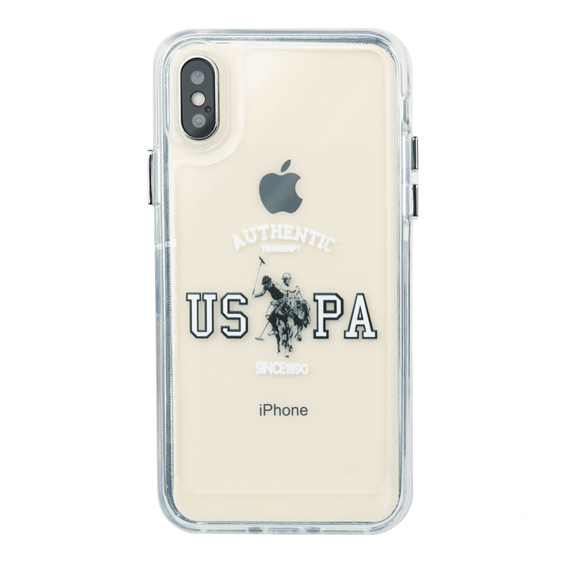 U.S Polo Assn Transparent Case iPhone X