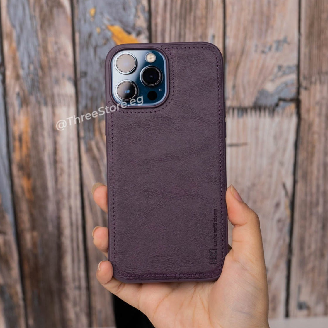 HDD Leather Case  iPhone 15 Pro Max