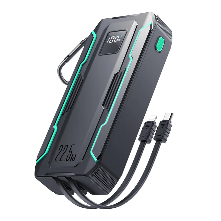 Joyroom 22.5W Power Bank with Built in 2in1 Cables 10000mAh JR-L017