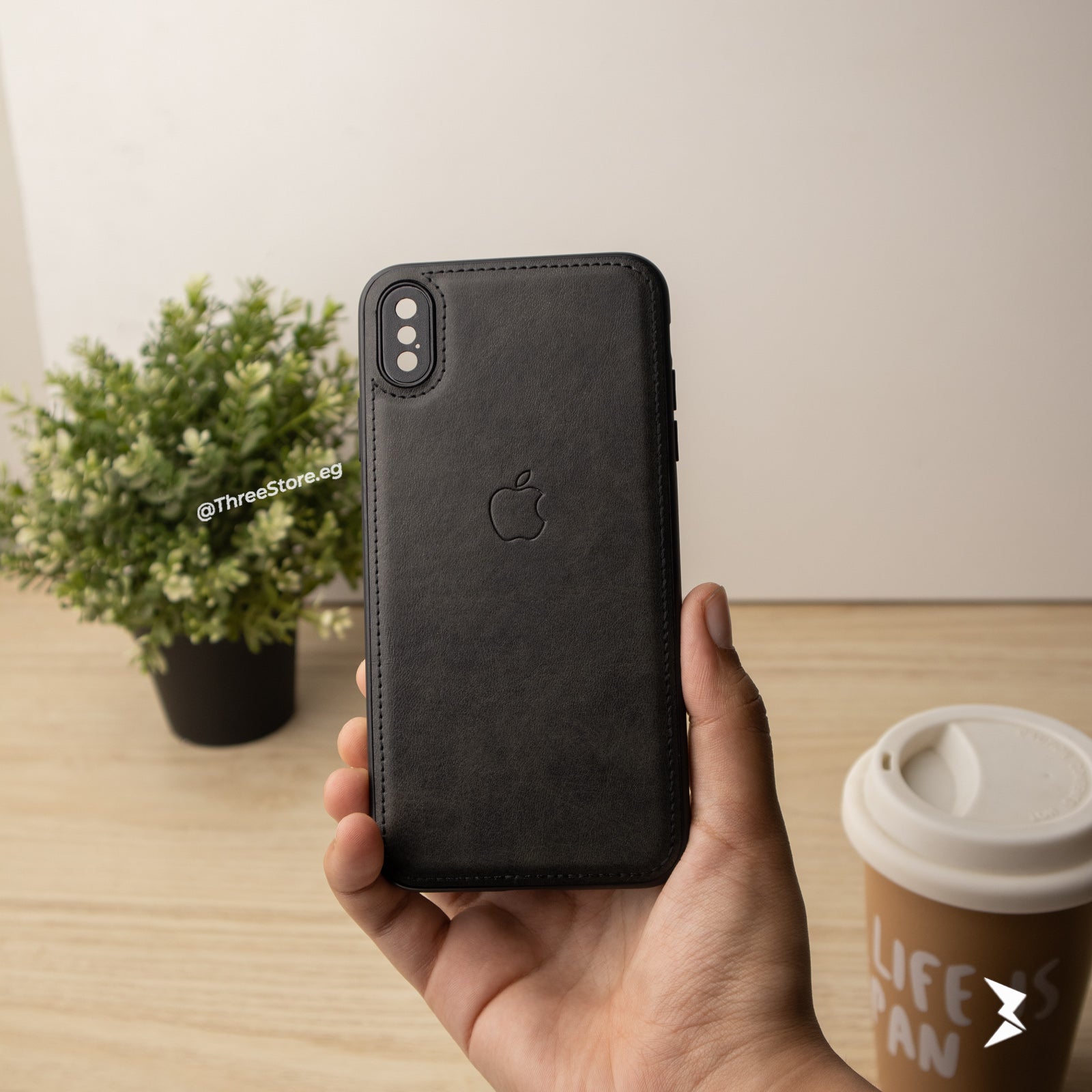 Cradle Leather Case iPhone X Max