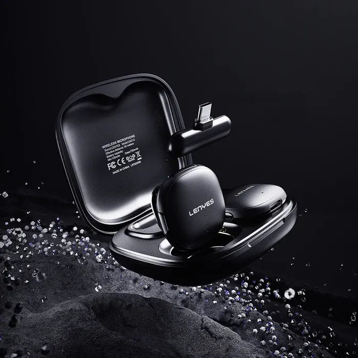 Lenyes Type-C Dual AI Noise-Cancelling Lavalier Microphone LM210-TC