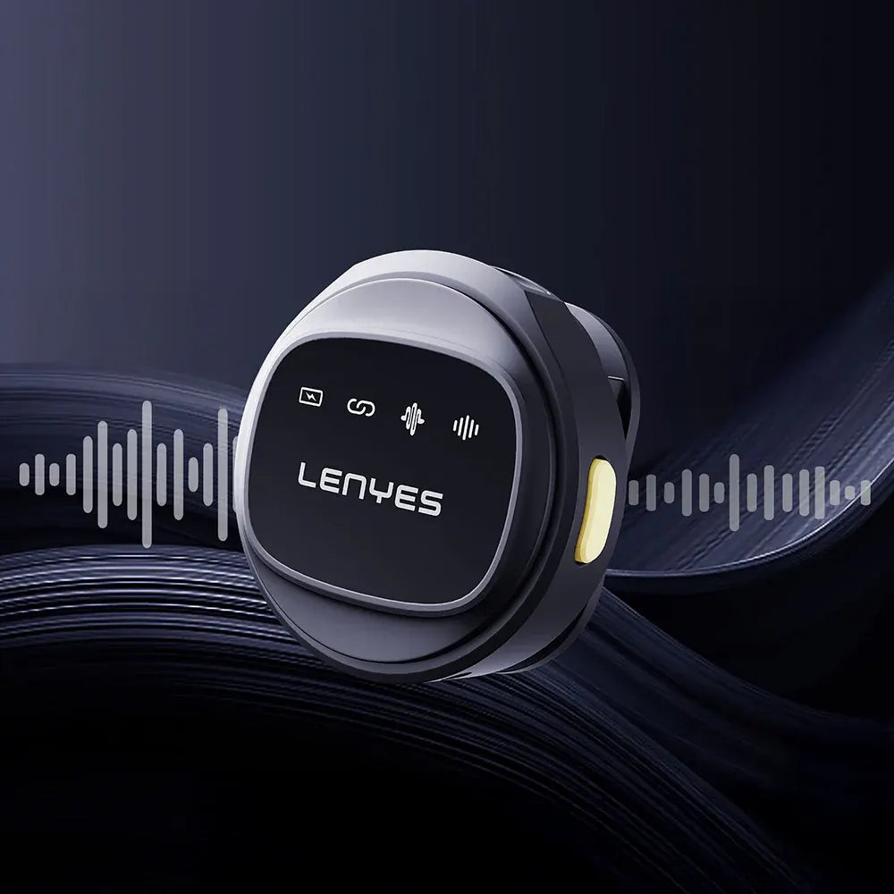 Lenyes Lightning Dual Wireless Lavalier Microphone LM204-I