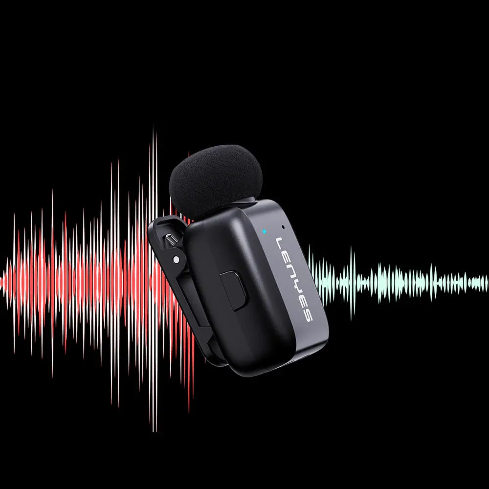 Lenyes Type-C 3-Level Noise Reduction Wireless Microphone LM206-TC