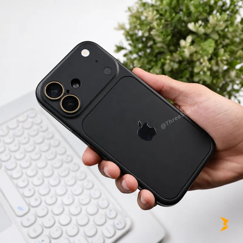 Copper Silicone Camera Protection Case iPhone 17