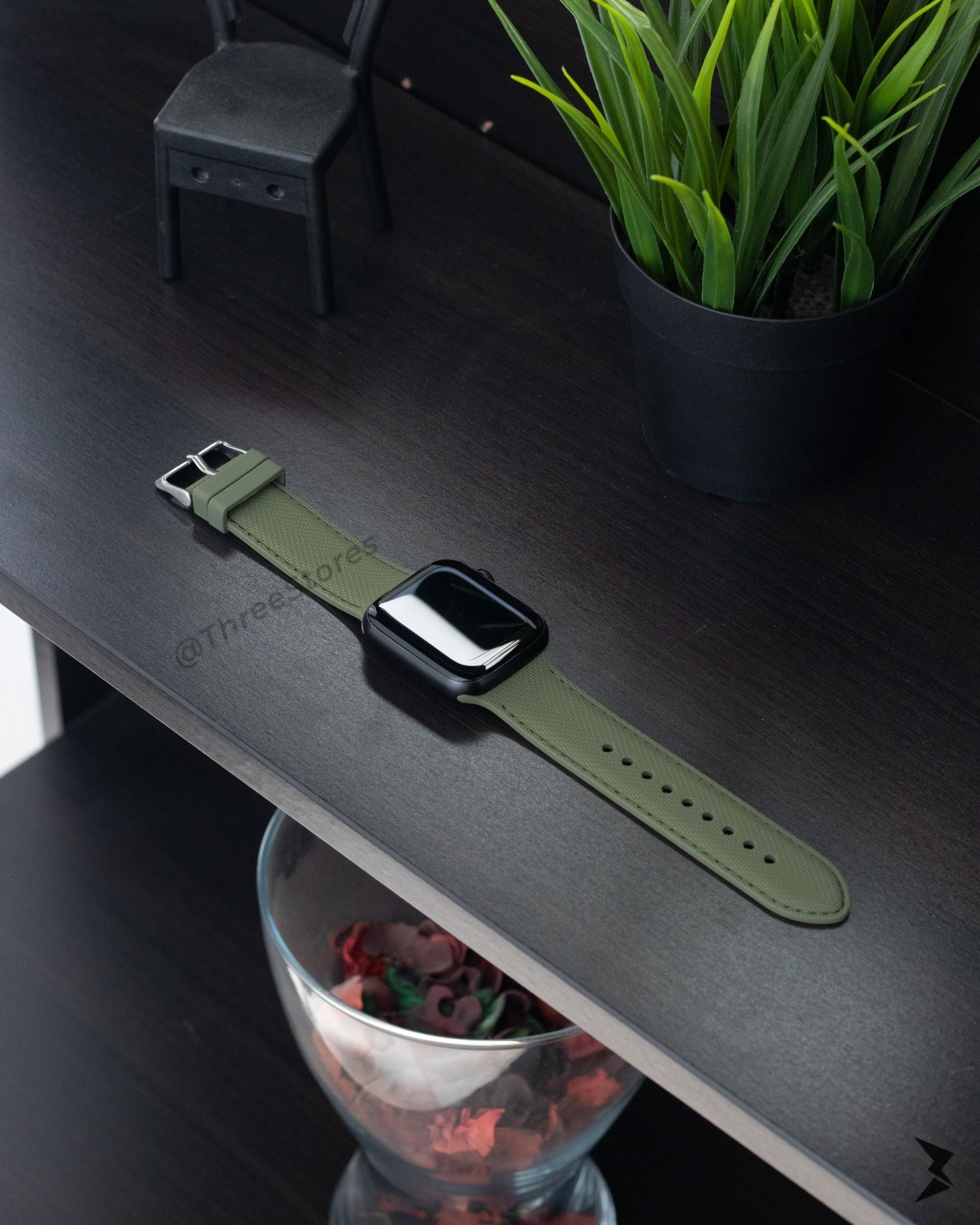 Green Lion Elite Silicone Band Watch